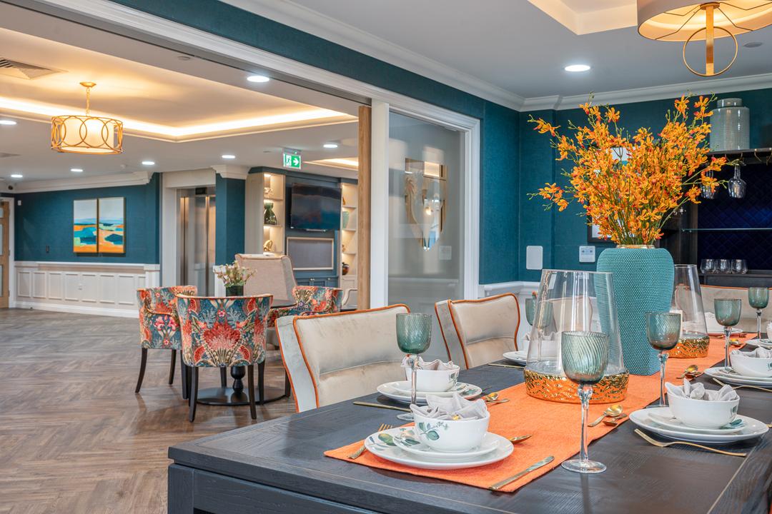 The dining room at Esmere Gardens
